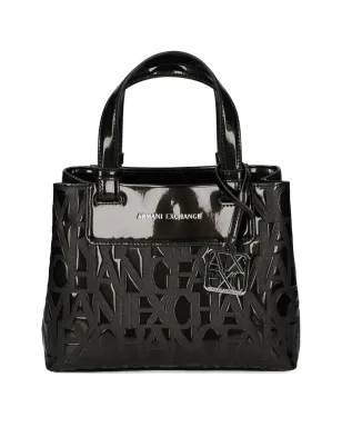 Armani Exchange ロゴ型押し トートバッグ - サムネイル1