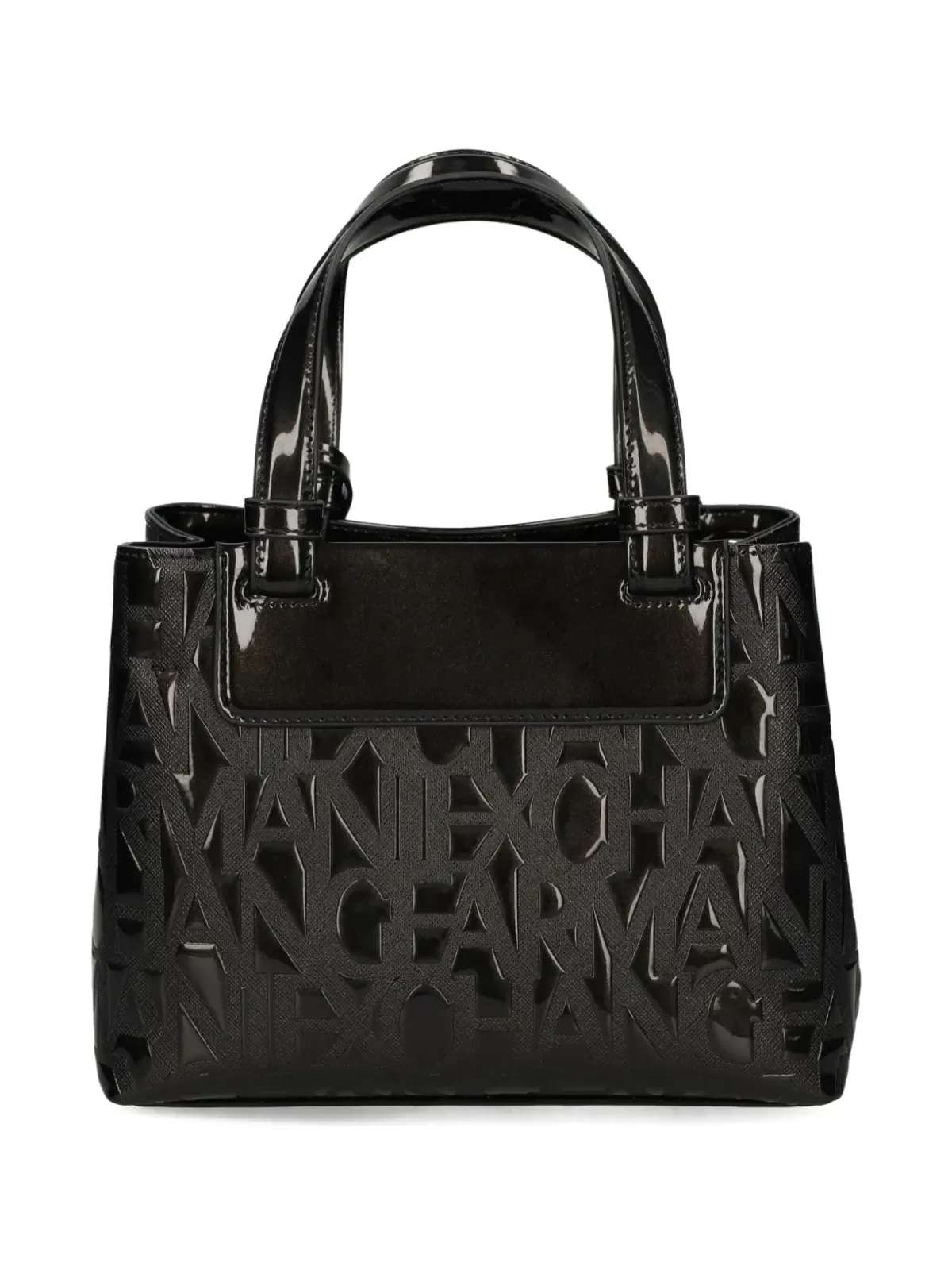 Armani Exchange ロゴ型押し トートバッグ - 画像2