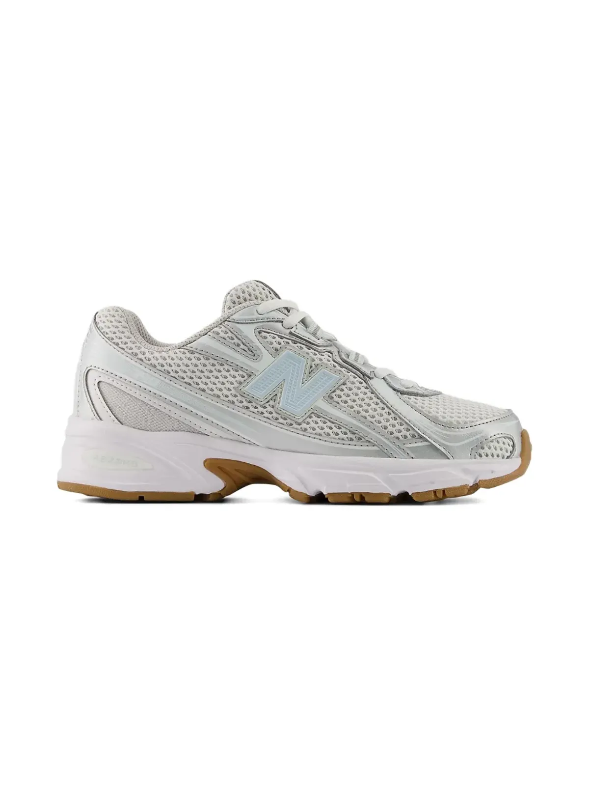 New Balance Kids 740 メッシュスニーカー - グレー - 画像2