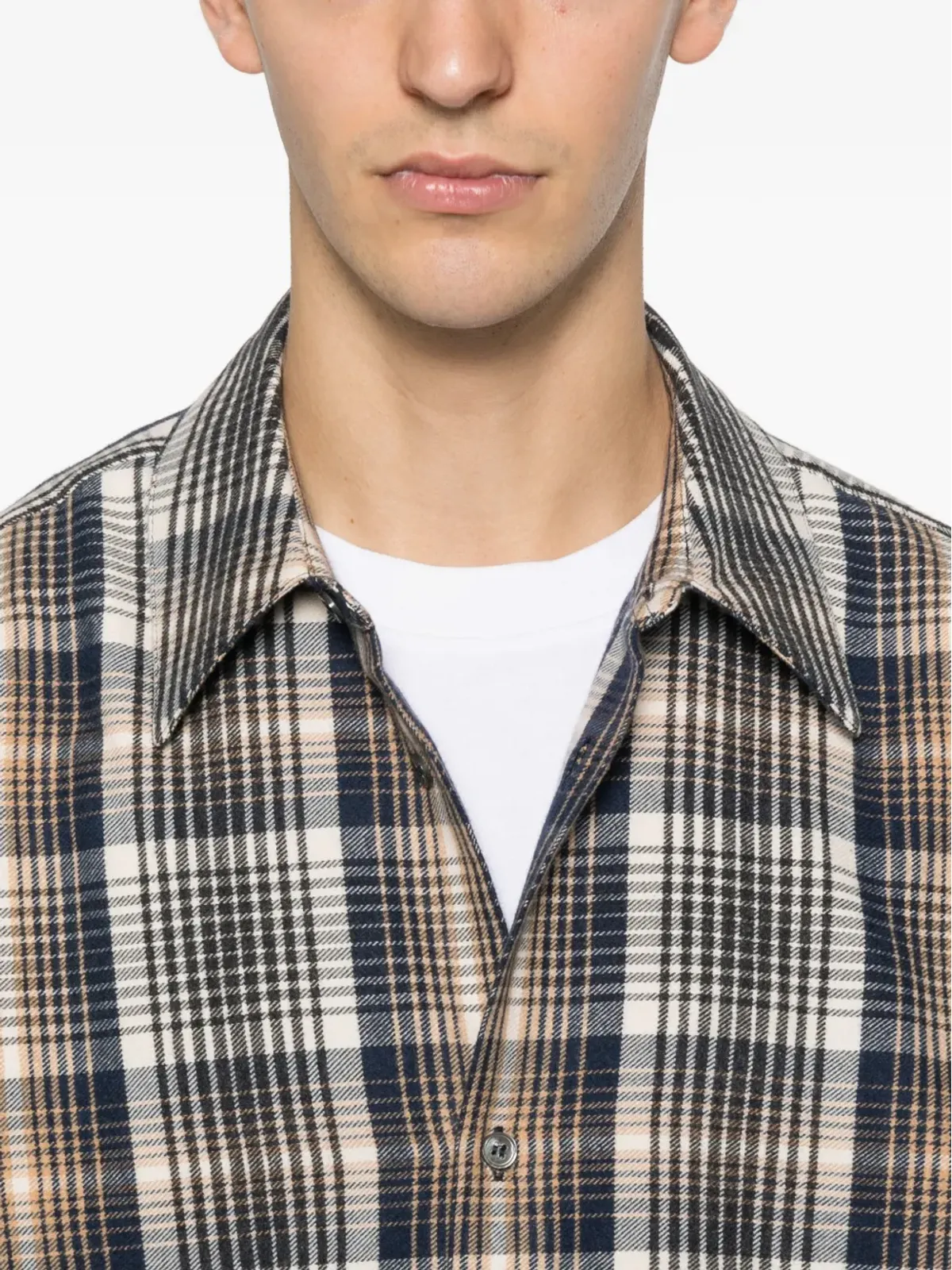 Studio Nicholson x Aaron Levine Viewシャツ - Blue - 画像5