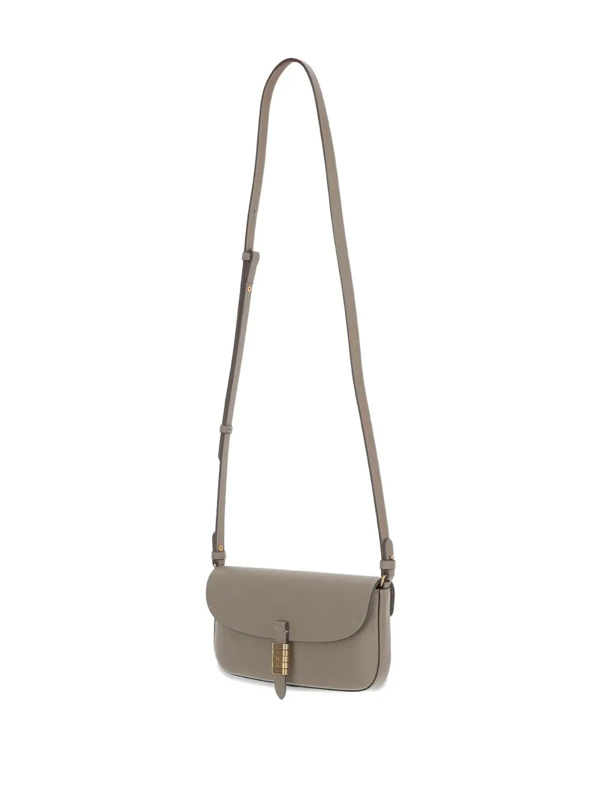 PINKO フラップ開閉レザーショルダーバッグ - 画像3