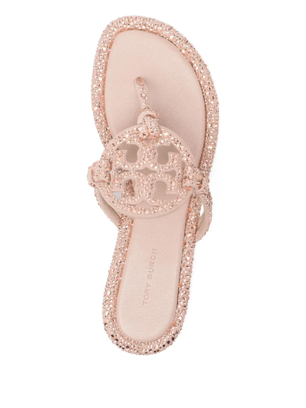 Tory Burch ミラー・パヴェ サンダル - 画像4