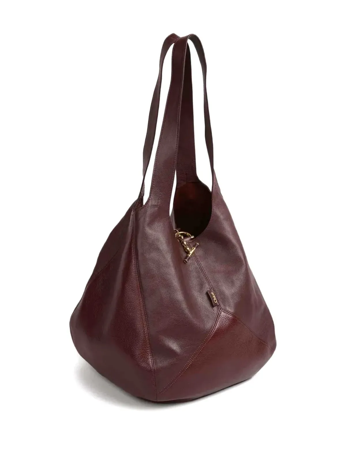 Chloé バロン レザー トートバッグ - 画像5