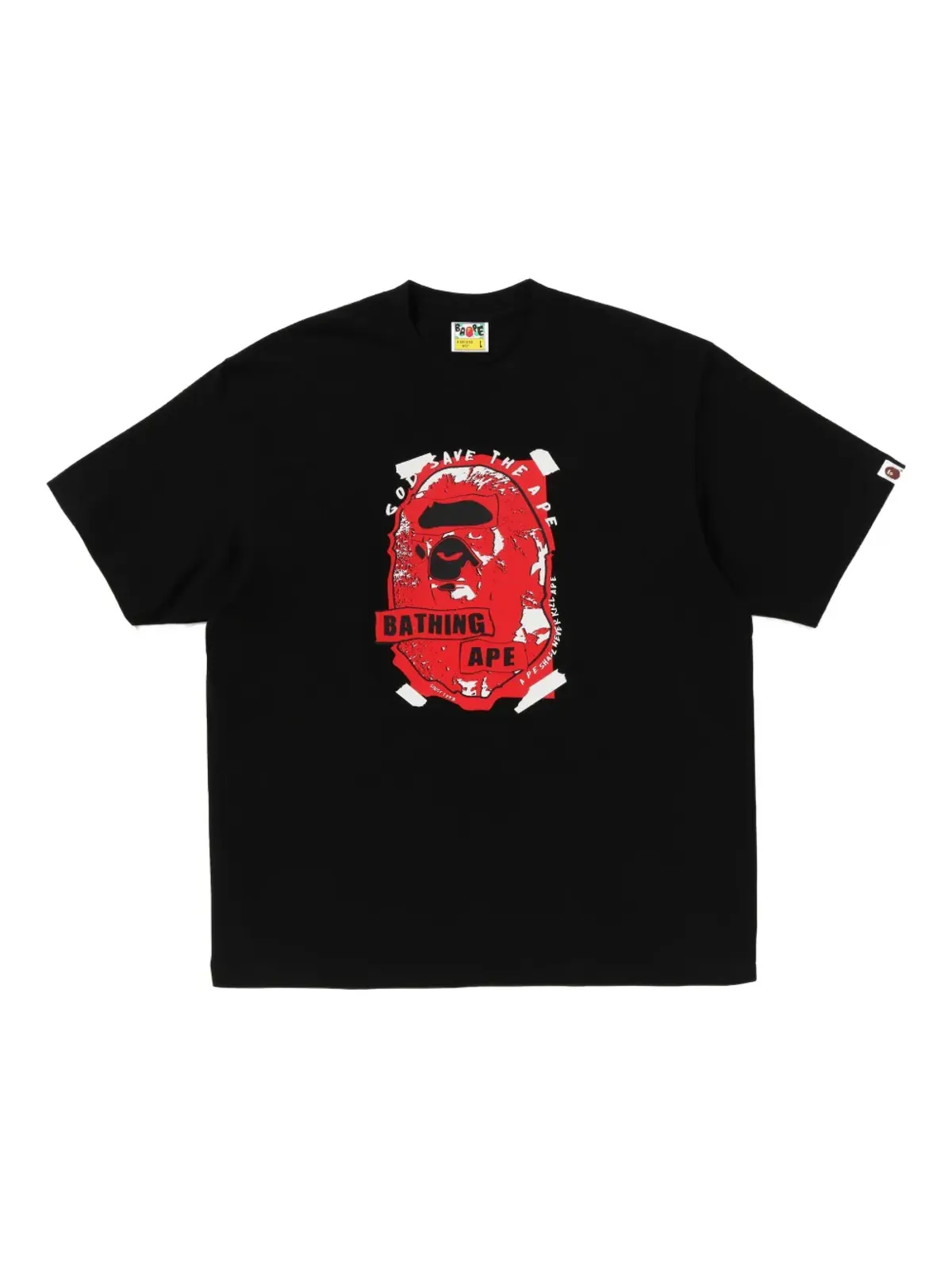 A BATHING APE® グラフィティ・エイプヘッド Tシャツ - 画像1
