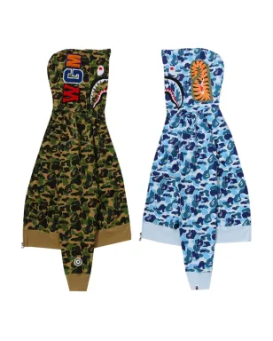A BATHING APE® Abc カモ セパレート シャーク フルジップ フーディ - サムネイル5