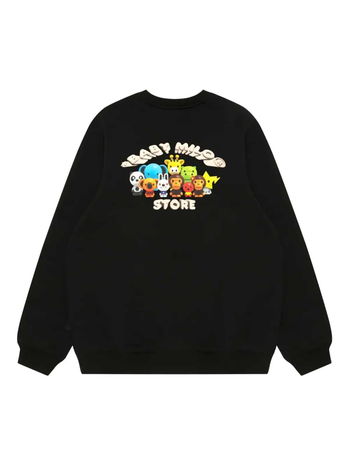 A BATHING APE crew-neck graphic-print sweatshirt - 画像2
