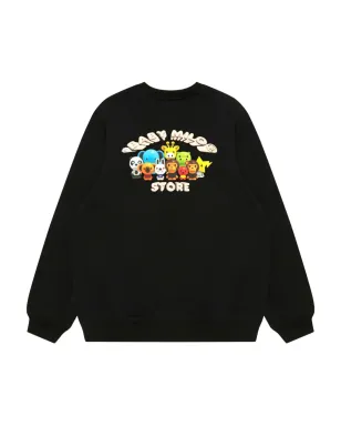 A BATHING APE crew-neck graphic-print sweatshirt - サムネイル2