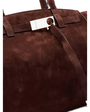 Benedetta Bruzziches Mame Weekend スエードショルダーバッグ - サムネイル4