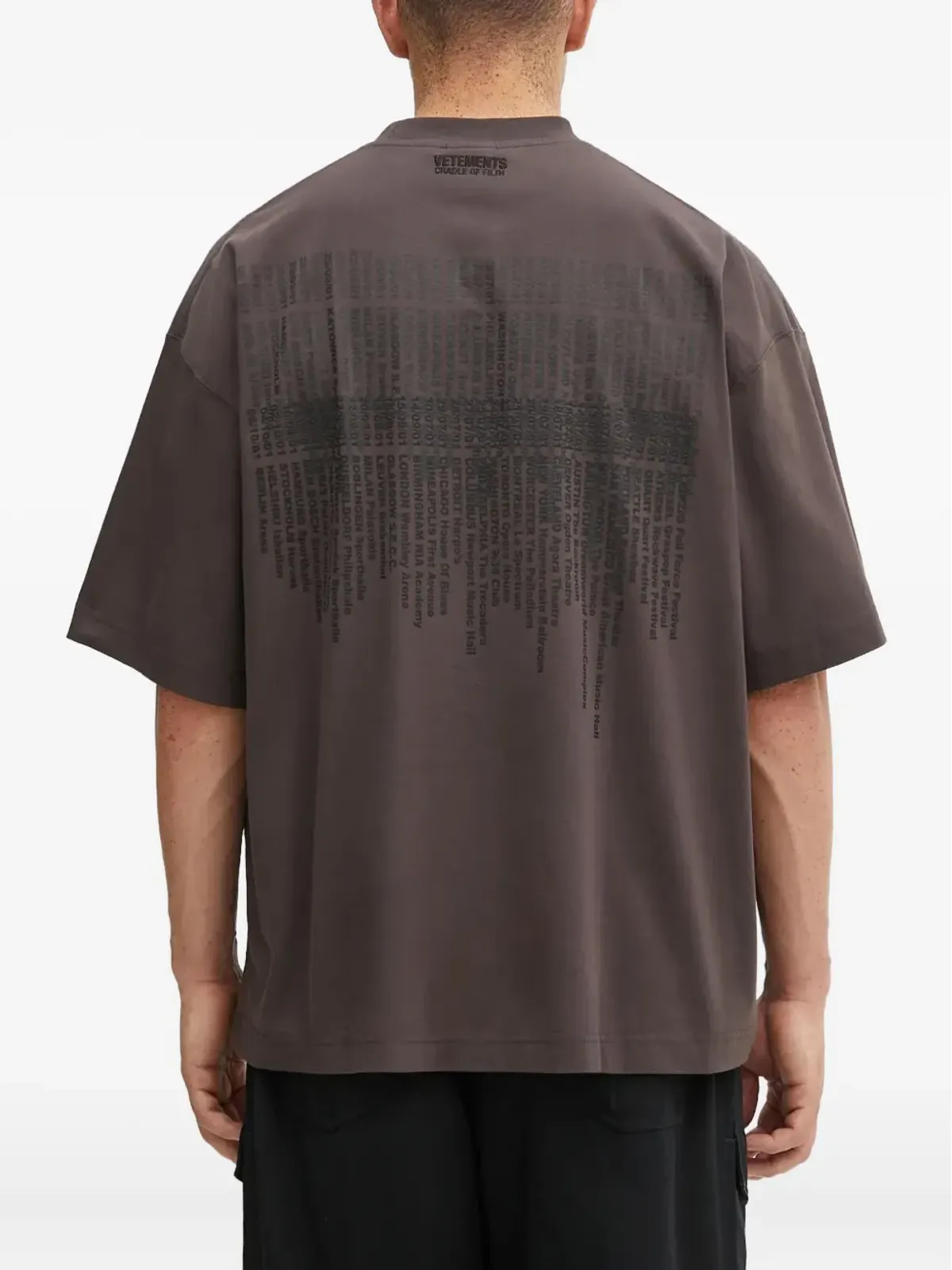 VETEMENTS ラウンドネックショートスリーブTシャツ - 画像4