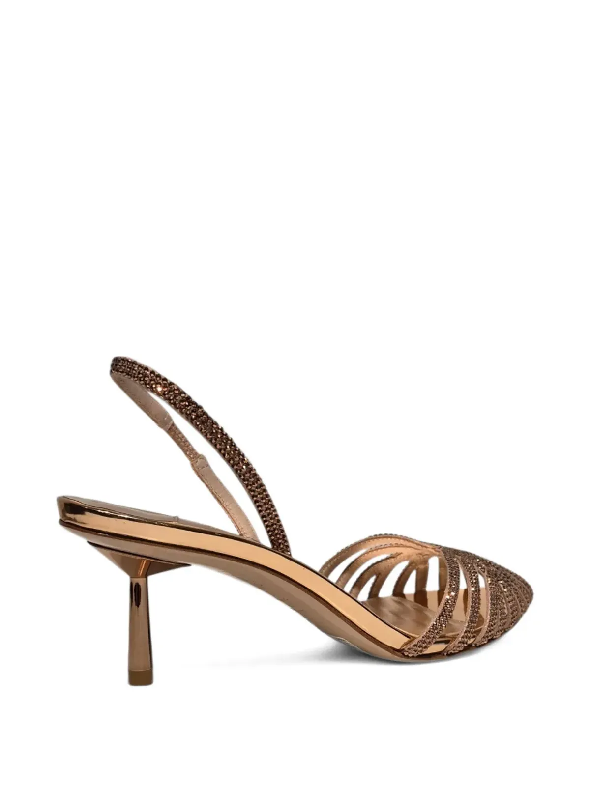 Le Silla レザー ヒールサンダル - 画像5