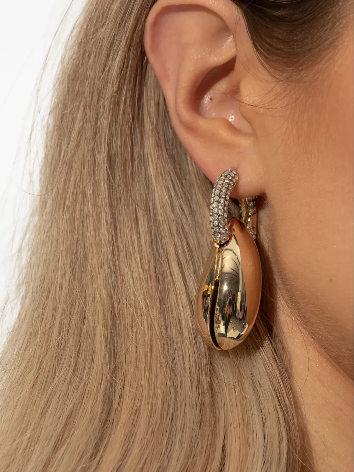 Tory Burch ハギー・ファスニング・ドロップピアス - 画像2