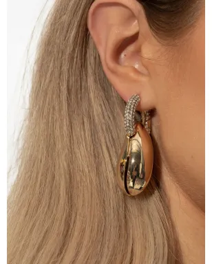 Tory Burch ハギー・ファスニング・ドロップピアス - サムネイル2