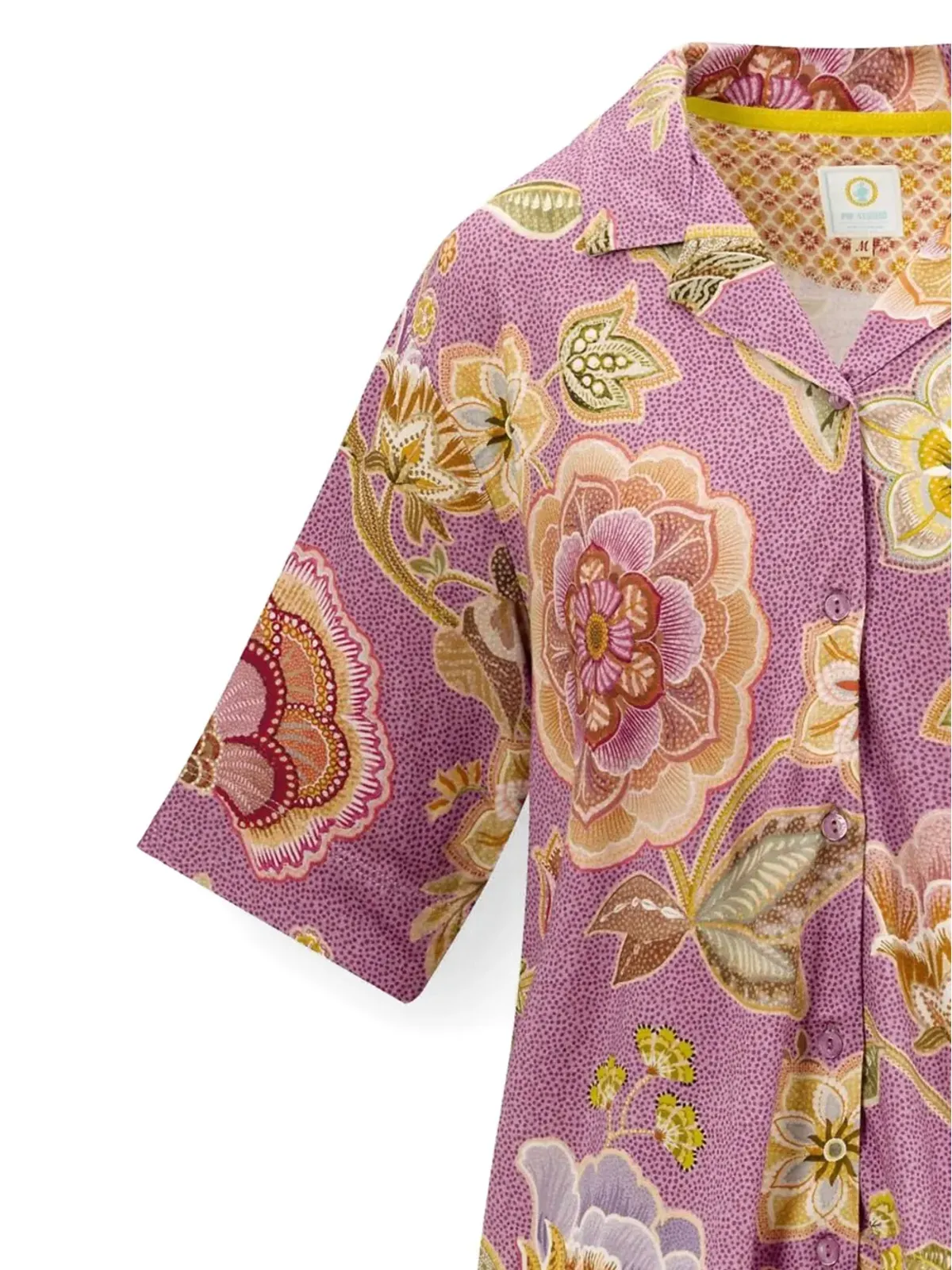 PIP STUDIO フローラ ボタンダウンシャツ - 画像5