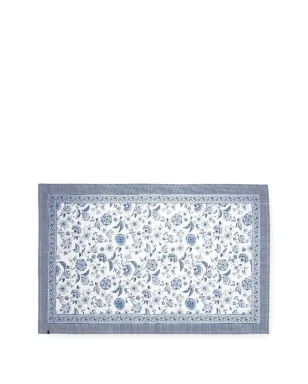 PIP STUDIO ロイヤルフローラルプリント・ストライプ テーブルクロス - White - サムネイル1