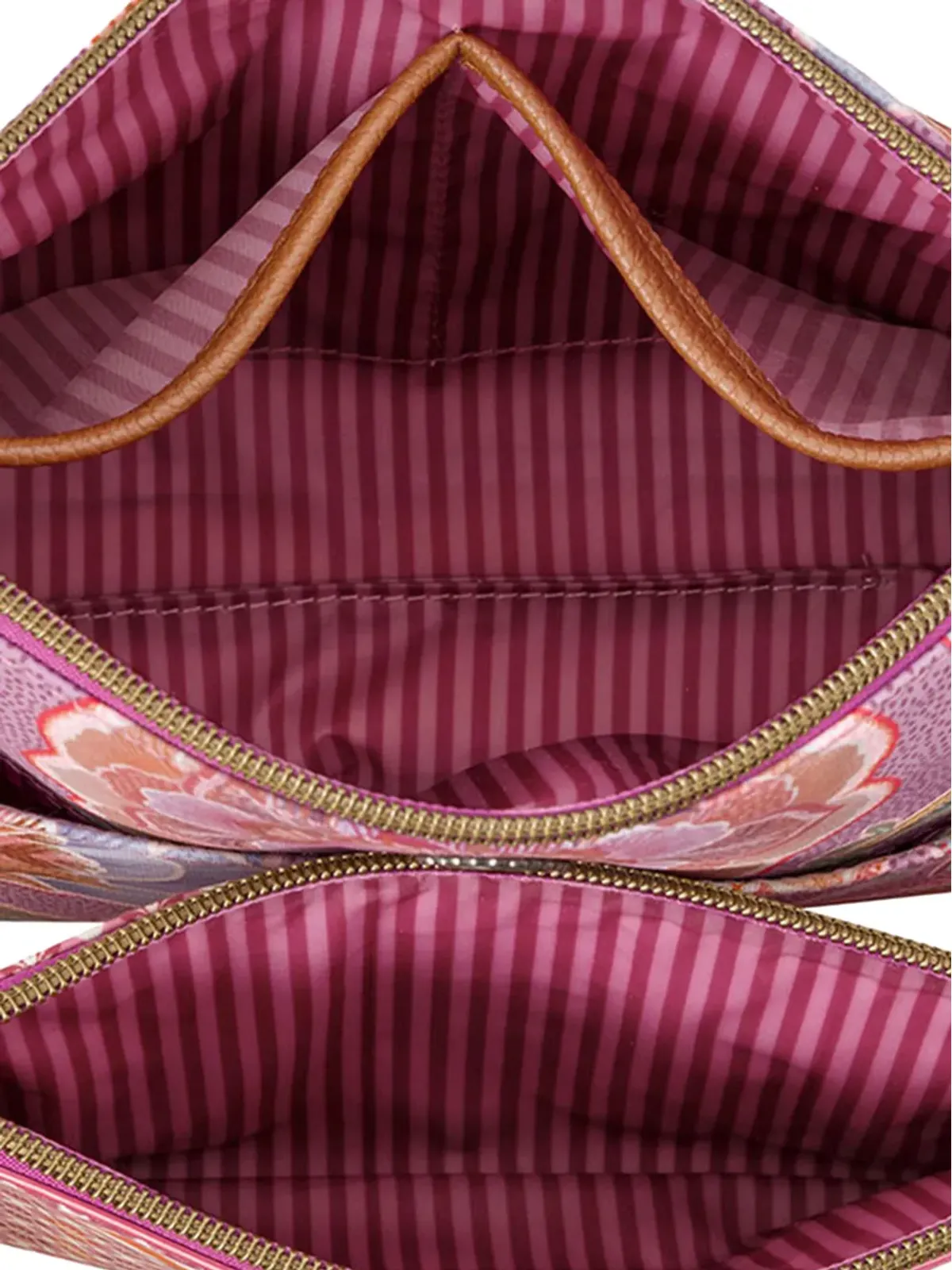 PIP STUDIO 花柄ジップ メイクアップバッグ - 画像3