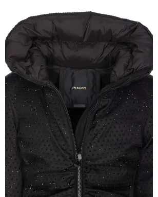 PINKO ストラス装飾のハイネックジャケット - サムネイル4