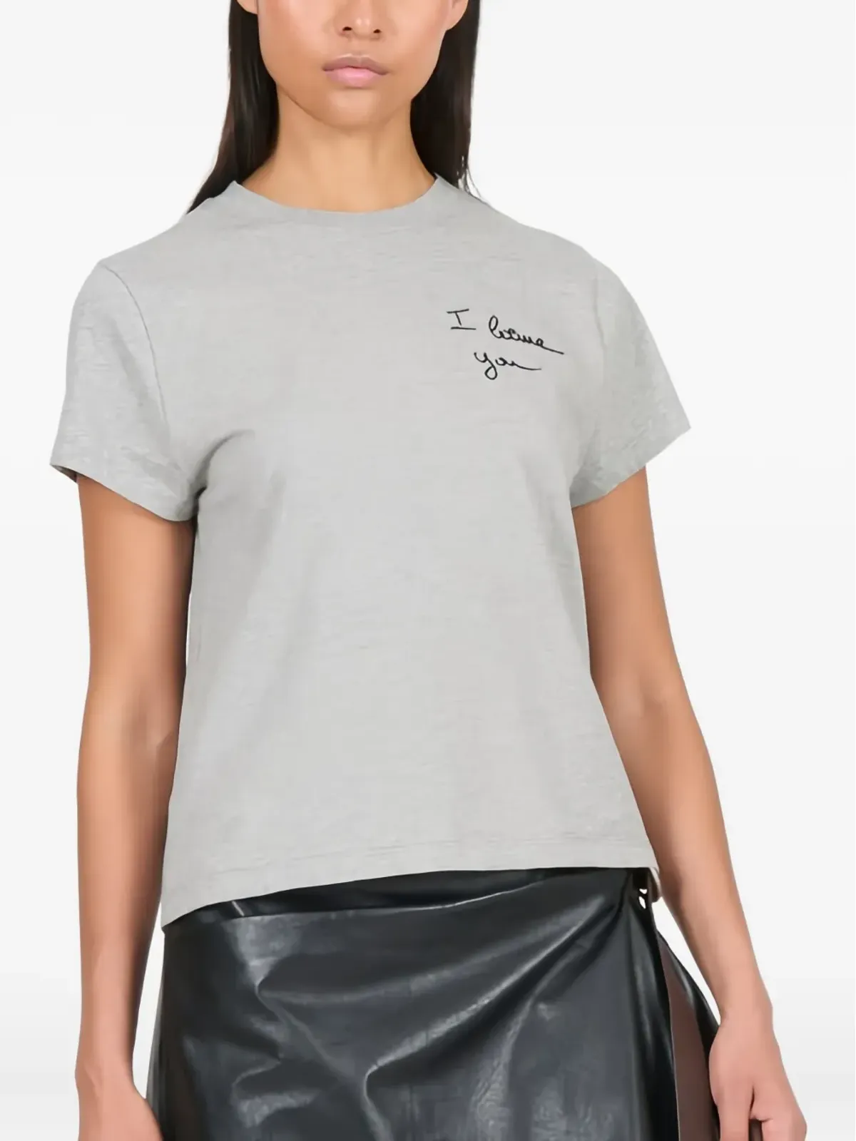 LOEWE 刺繍入り半袖Tシャツ - 画像1