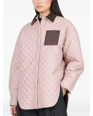LOEWE キルテッドパネルドオーバーシャツジャケット - サムネイル1