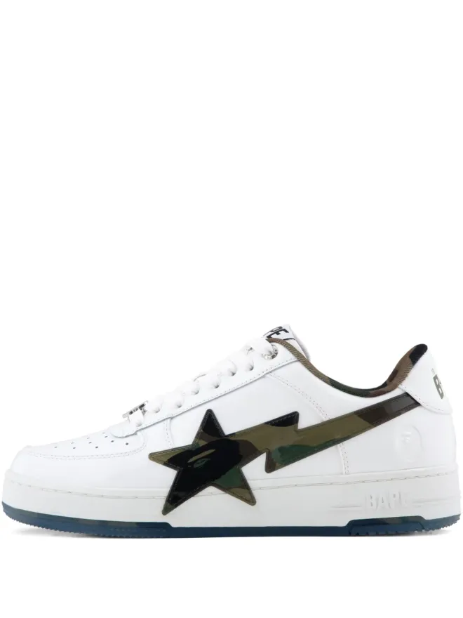 A BATHING APE® A BATHING APE® スターアップリケスニーカーの商品画像
