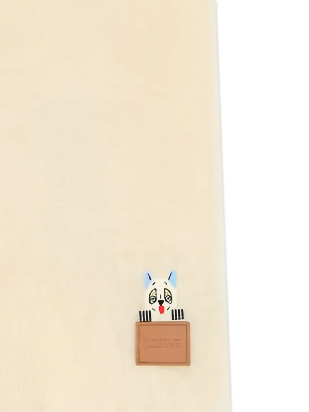 LOEWE フリンジスカーフ - 画像2