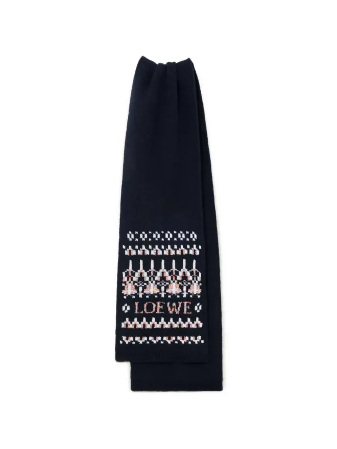 LOEWE LOEWE パターン柄スカーフの商品画像