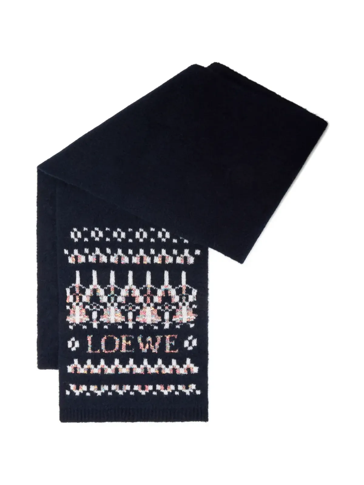 LOEWE パターン柄スカーフ - 画像2