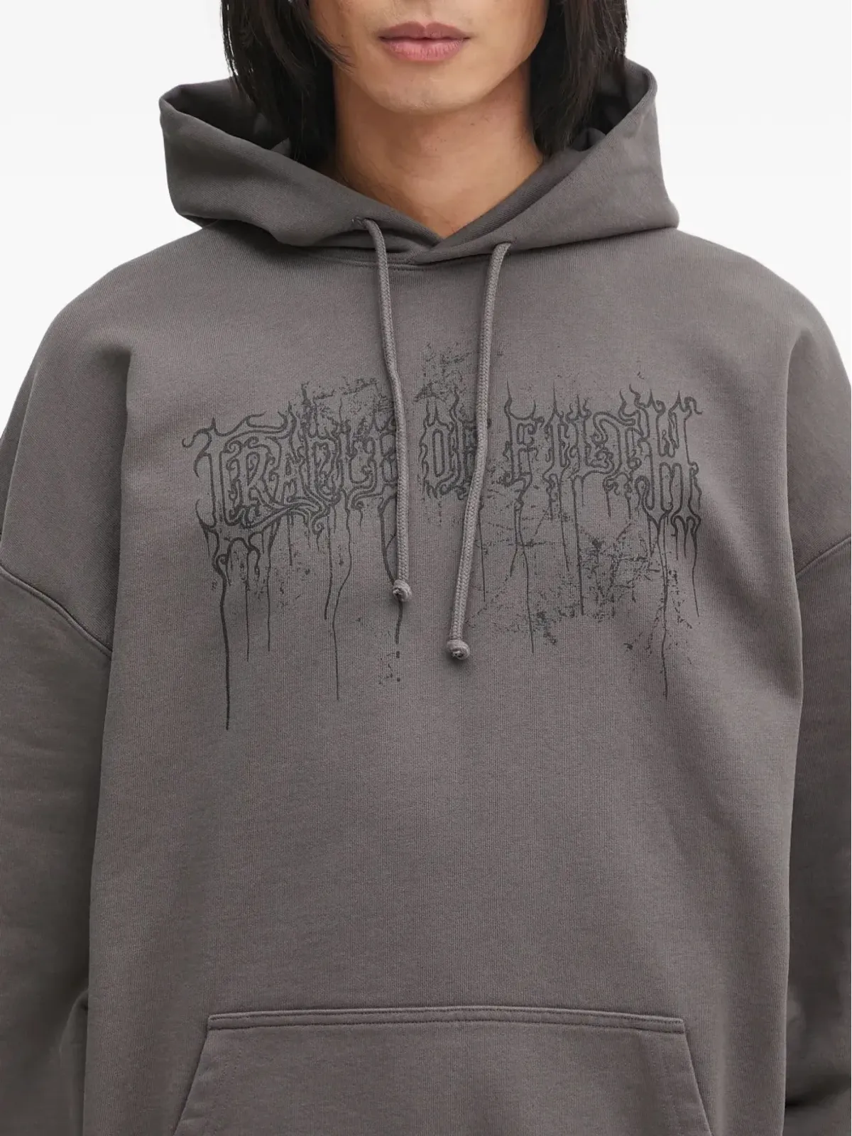 VETEMENTS グラフィックプリント ロングスリーブ フーディ - 画像5