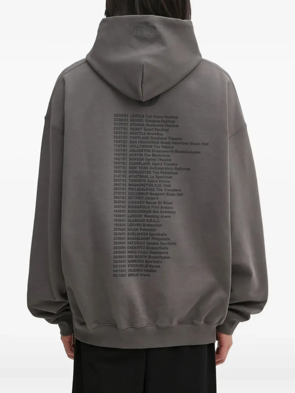 VETEMENTS グラフィックプリント ロングスリーブ フーディ - 画像4