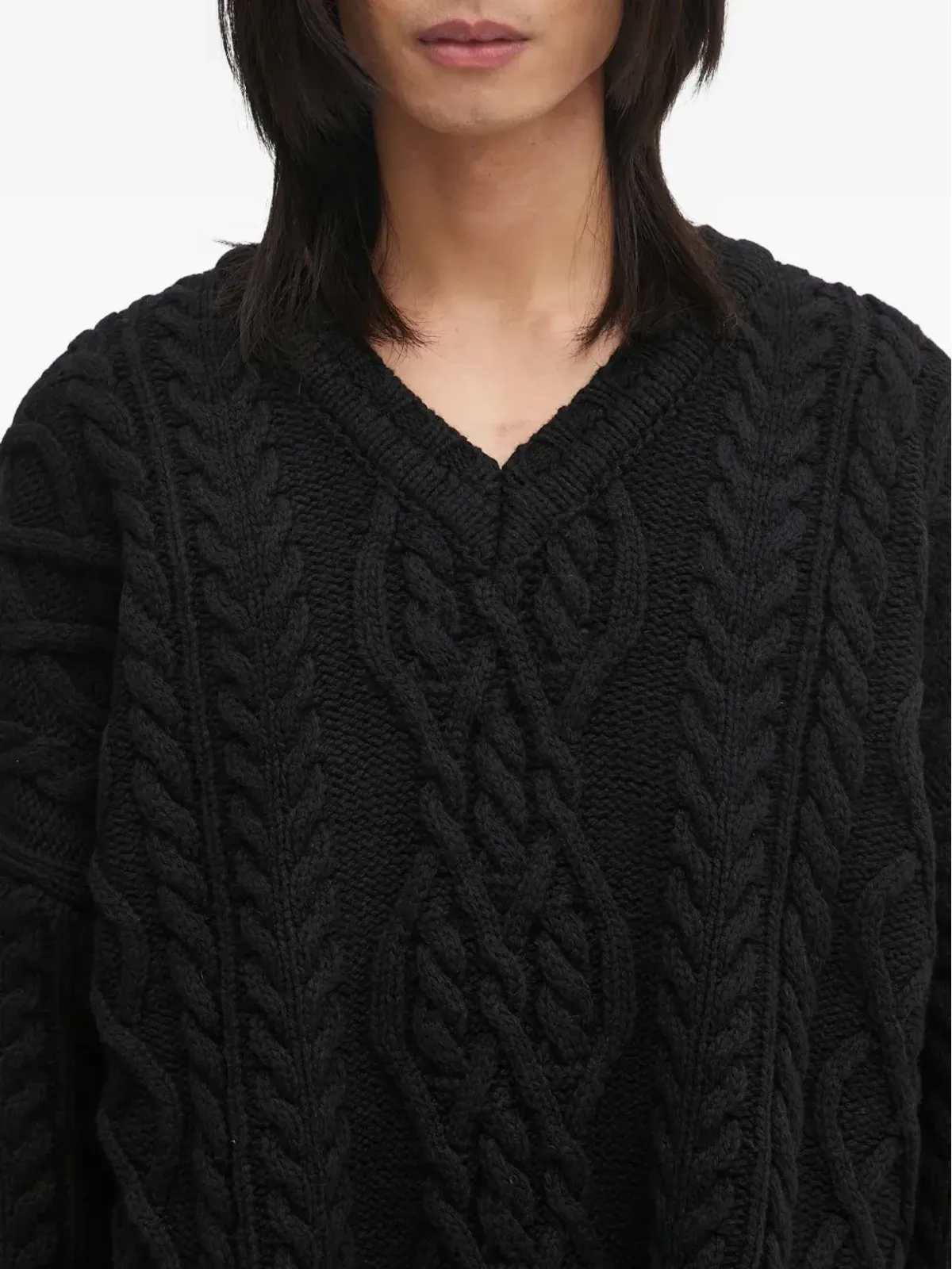 VETEMENTS Vネックセーター - 画像5