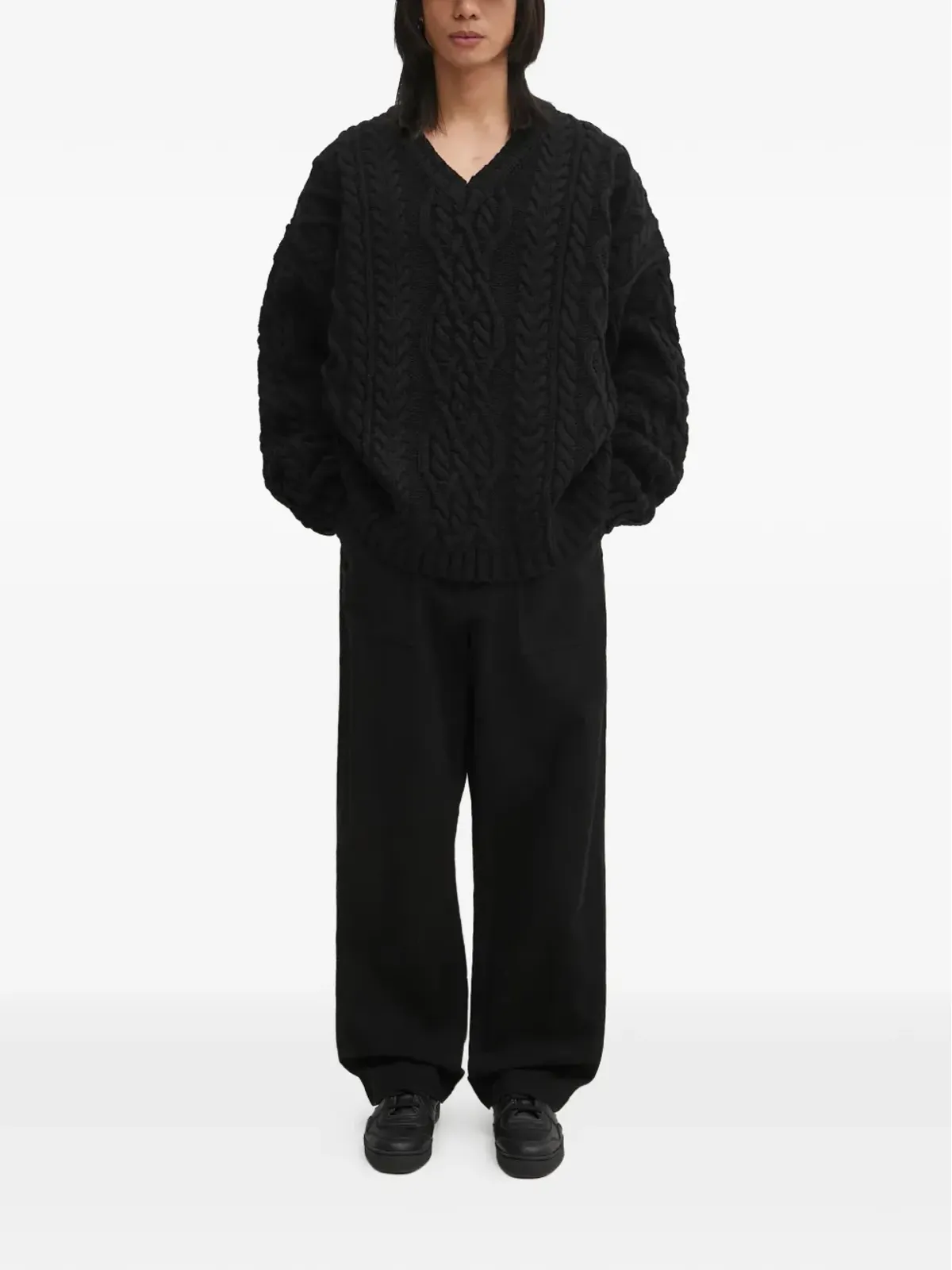 VETEMENTS Vネックセーター - 画像2