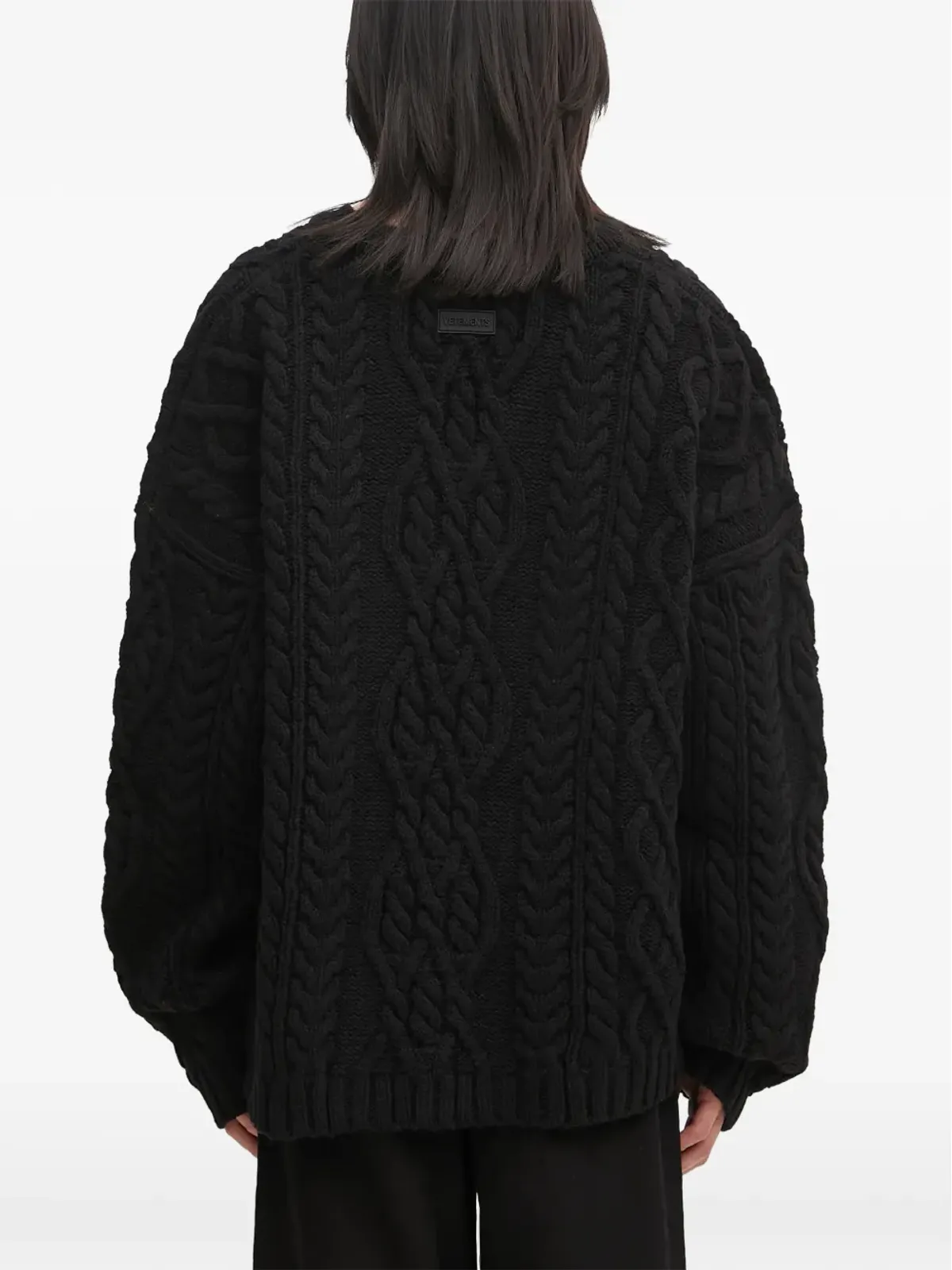 VETEMENTS Vネックセーター - 画像4