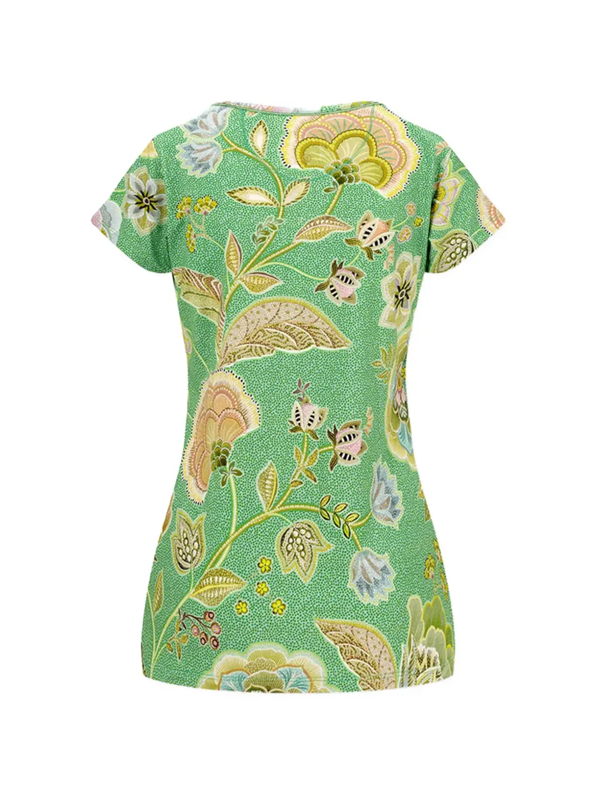 PIP STUDIO Vネック花柄プリントTシャツ - 画像2