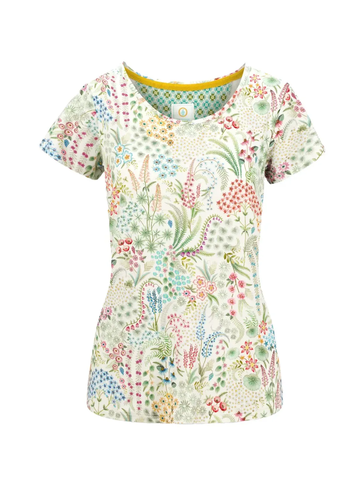 PIP STUDIO 花柄プリントTシャツ - 画像1