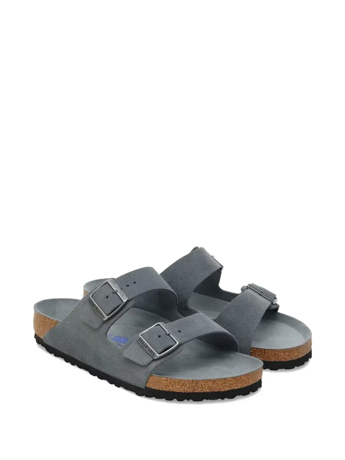 Birkenstock ダブルストラップスエードサンダル - 画像2
