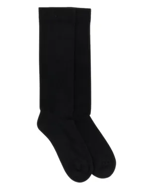 Rick Owens DRKSHDW ロゴジャカードソックス - ブラック - サムネイル2
