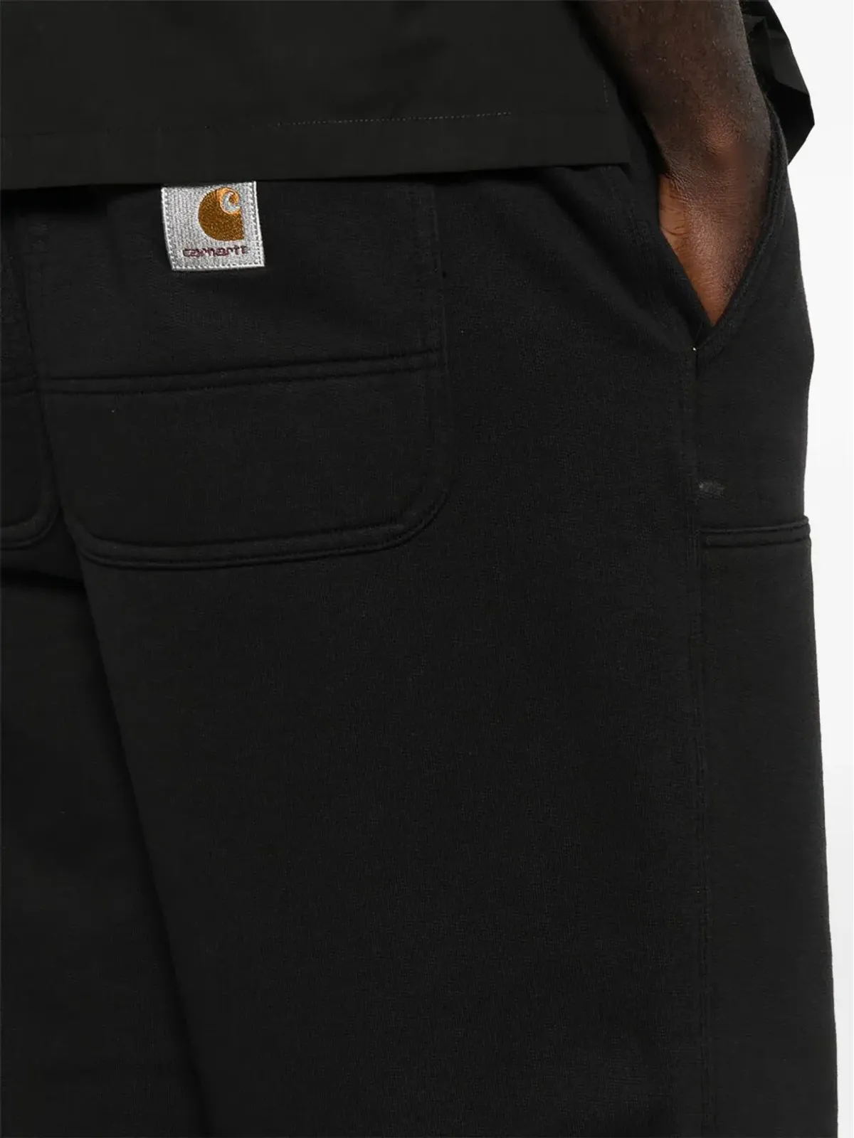 Carhartt WIP ロゴパッチ トラックパンツ - 画像5