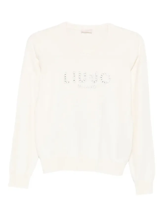 LIU JO LIU JO ロゴディテールセーターの商品画像