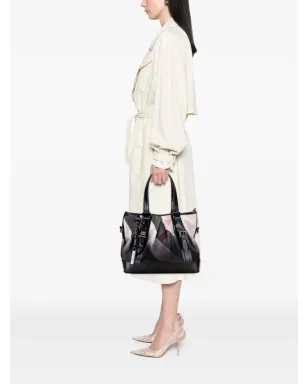 Burberry Pre-Owned メガチェックキャンバス ローリーサッチェル - サムネイル2