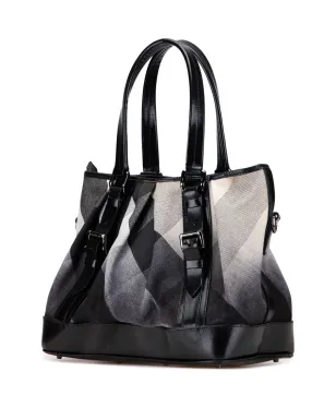 Burberry Pre-Owned メガチェックキャンバス ローリーサッチェル - サムネイル3