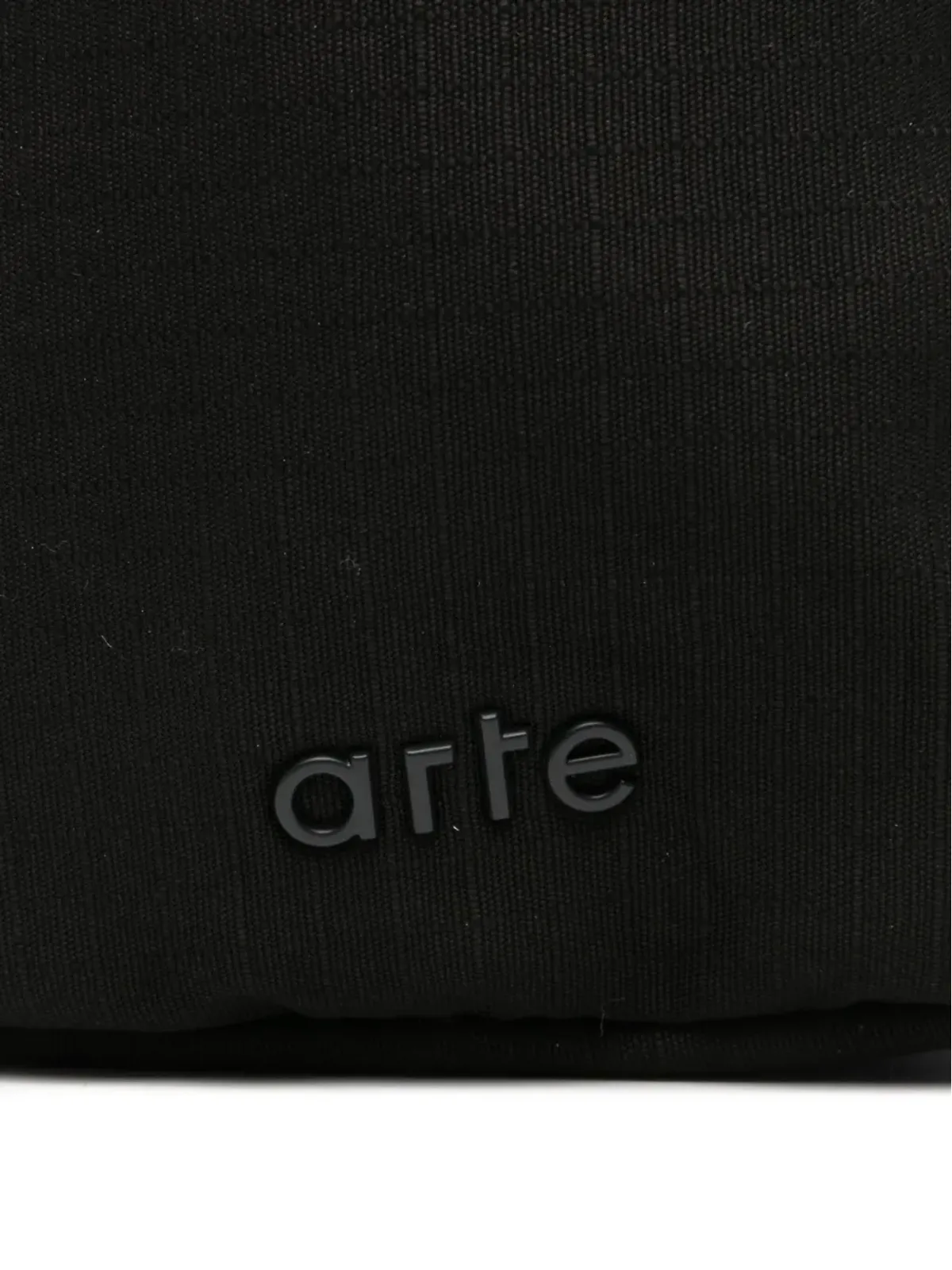 Arte Antwerp ロゴ入りメッセンジャーバッグ ブラック - 画像3