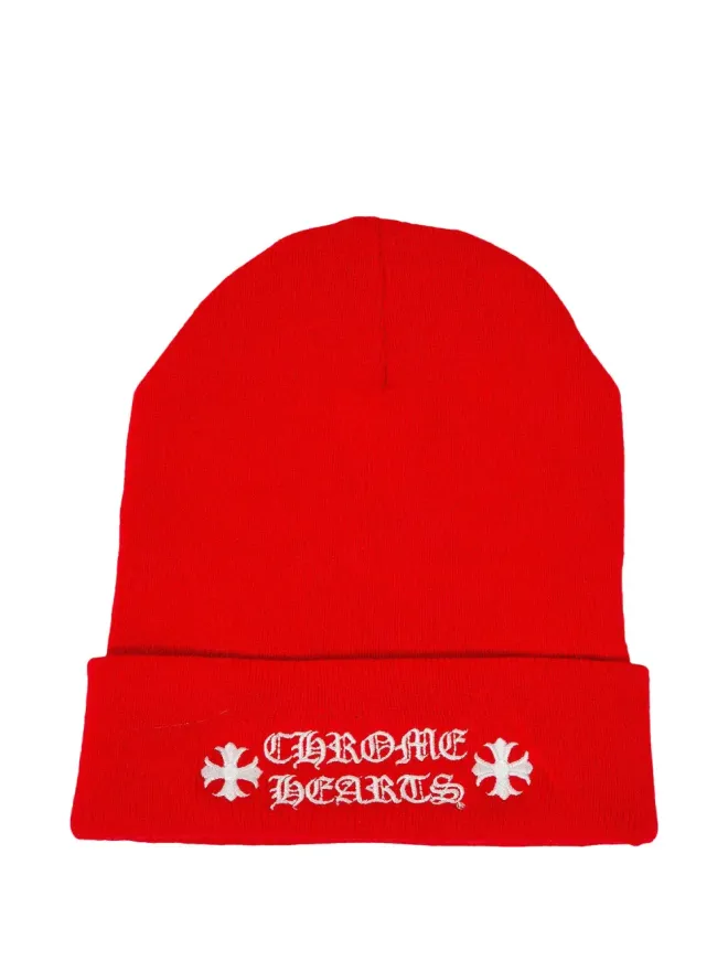 Chrome Hearts Chrome Hearts ロゴ刺繍ビーニーの商品画像