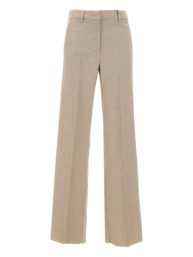 Marella Marella センタークリース入りワイドレッグパンツの商品画像