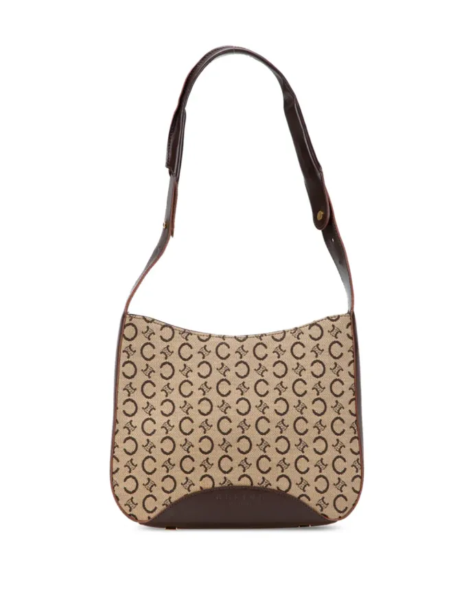 Celine Pre-Owned Celine Pre-Owned 1999 C Macadam Canvas ショルダーバッグ ブラウンの商品画像