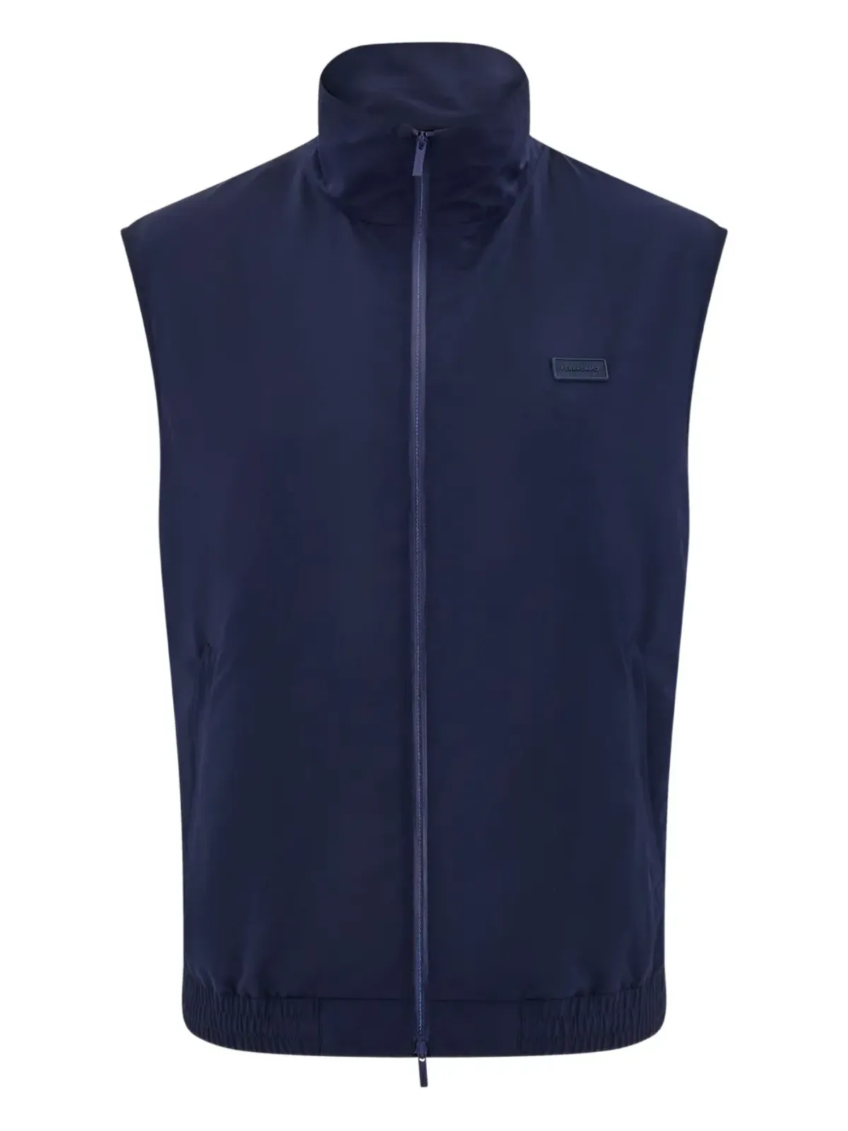 Ferragamo スポーティ ジップ ドローストリング ジレ - 画像1