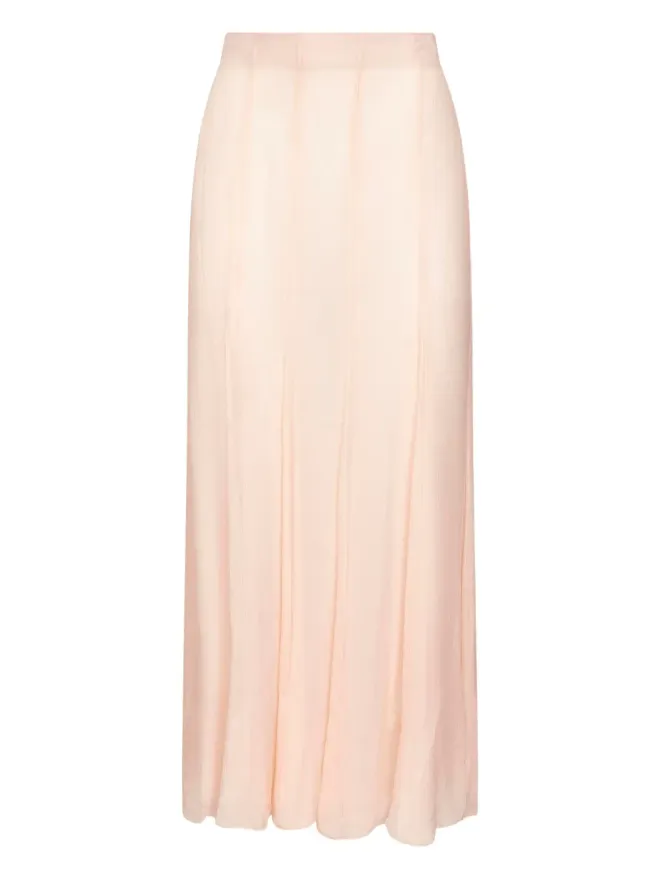 Chloe Chloé シルクマキシスカート ピンクの商品画像