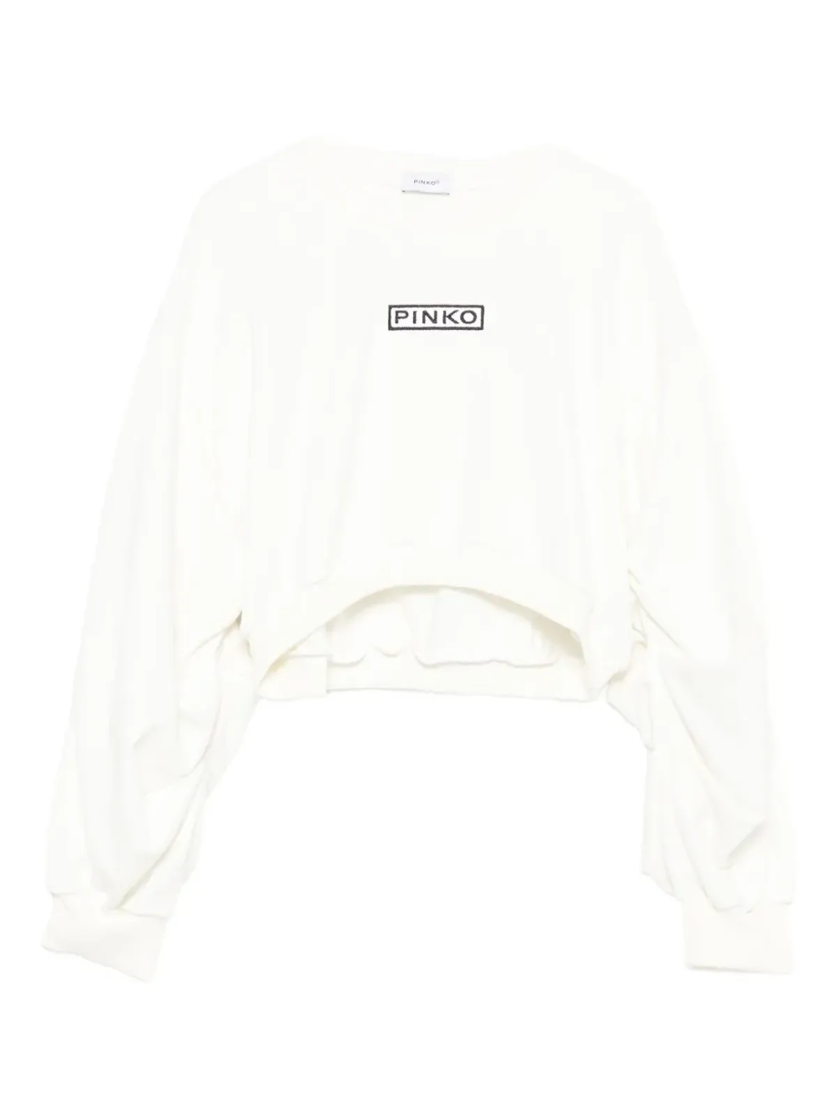 Pinko Kids ロゴ刺繍スウェットシャツ - 画像1