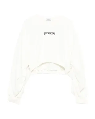 Pinko Kids ロゴ刺繍スウェットシャツ - サムネイル1