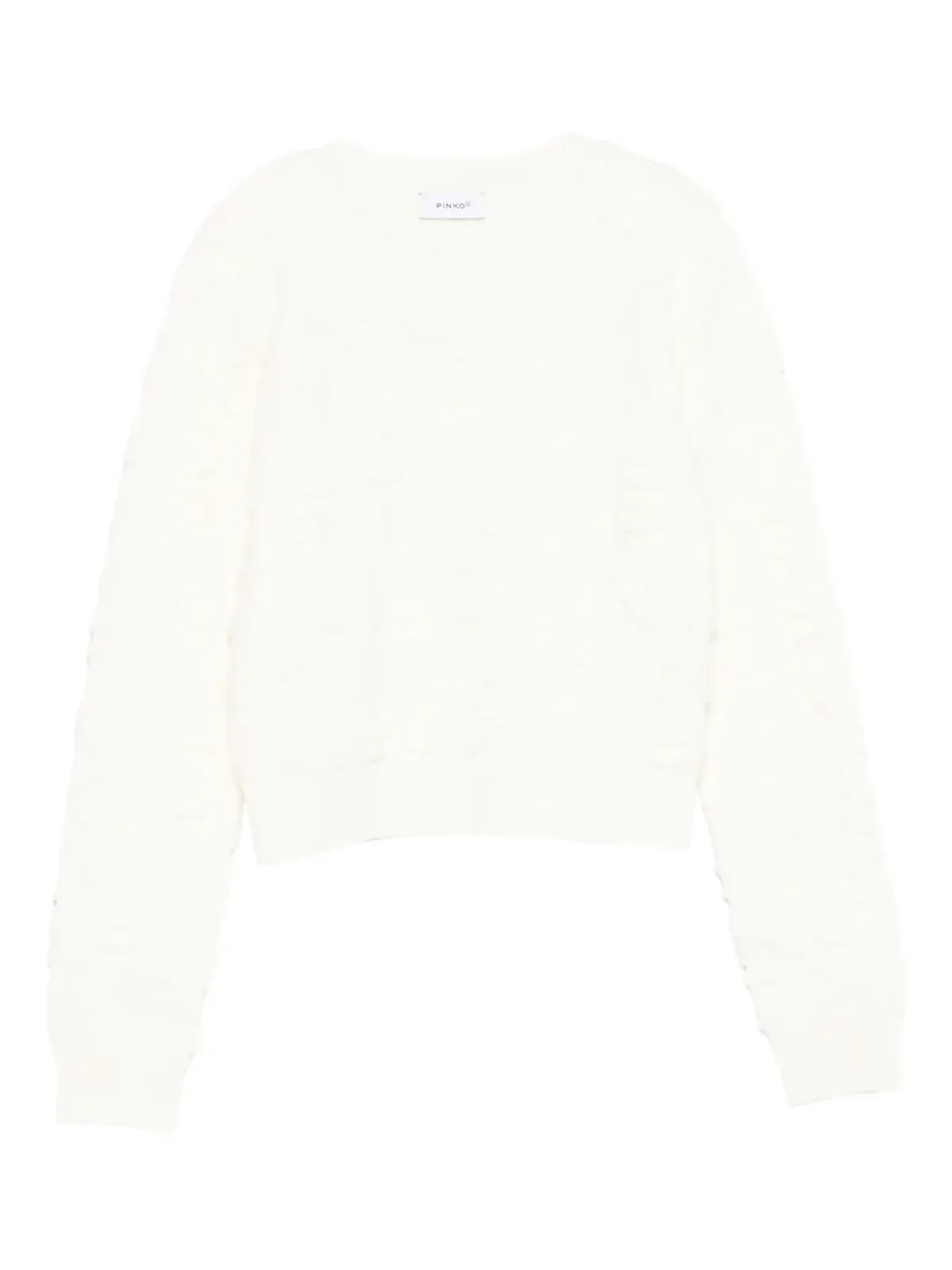 Pinko Kids テクスチャード クルーネックセーター - 画像1