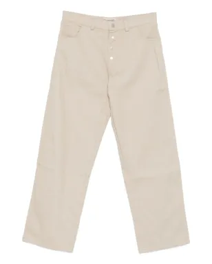Carrer cotton trousers - Neutrals - サムネイル1