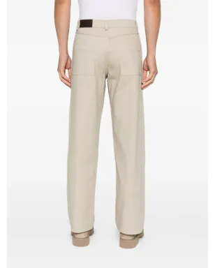 Carrer cotton trousers - Neutrals - サムネイル3